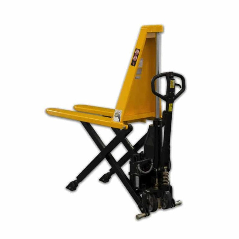 AxA ACX10E - Sollevatore transpallet a pantografo elettrico, portata 1000 Kg, alzata 800 mm