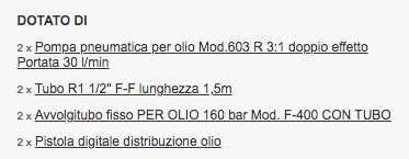 Meclube 023-1945-000 - Installazione completa a 2 postazioni per fusti da 180-220 l