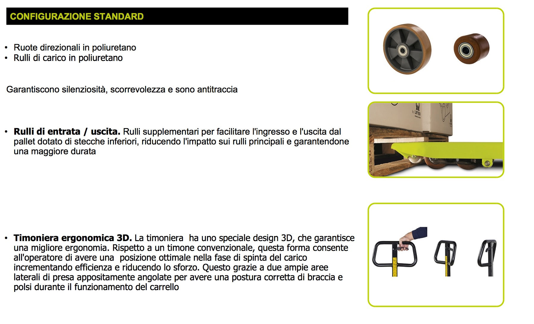 Pramac GS EVO 25S4 1150X525 -Transpallet professionale 2500 Kg