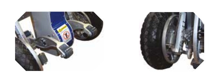 Novamach NDMEG170 - Carrello montascale elettrico a batteria - portata 170 Kg