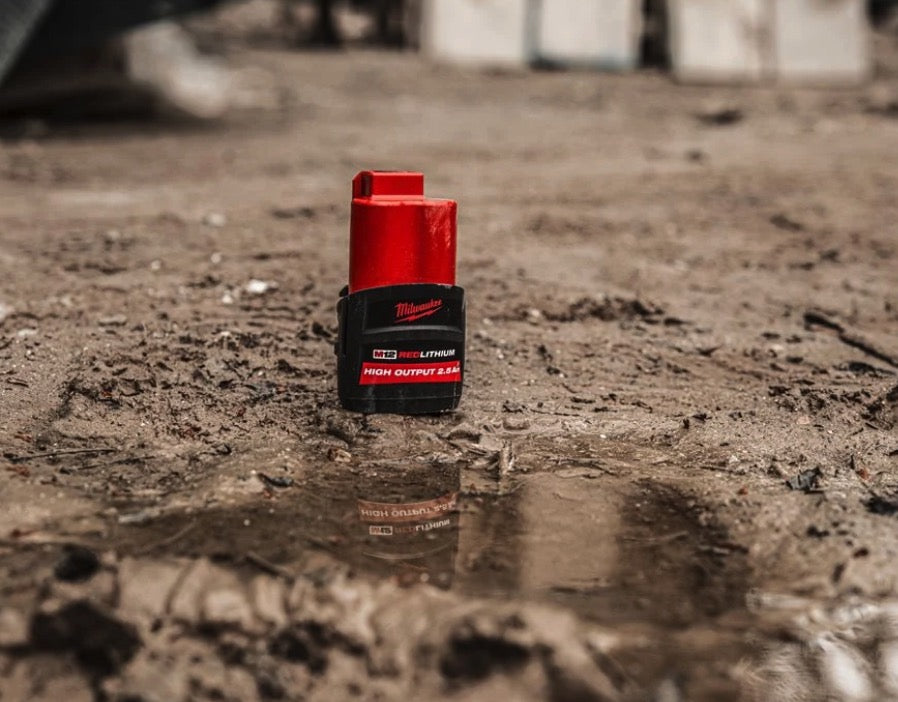 Milwaukee M12 HB2.5 - Batteria 12V Li-ion High Output - alta potenza 2,5 Ah