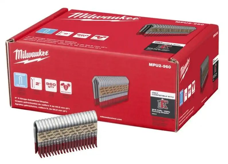 Milwaukee HDG-960PC - Cambrette per graffatrice per staccionate - 9G/40MM 