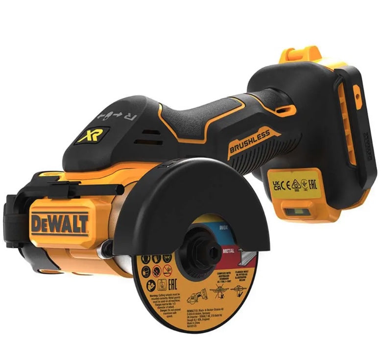 Dewalt DCS438N-XJ - Mini smerigliatrice a batteria 18V - disco da 76 mm - solo corpo