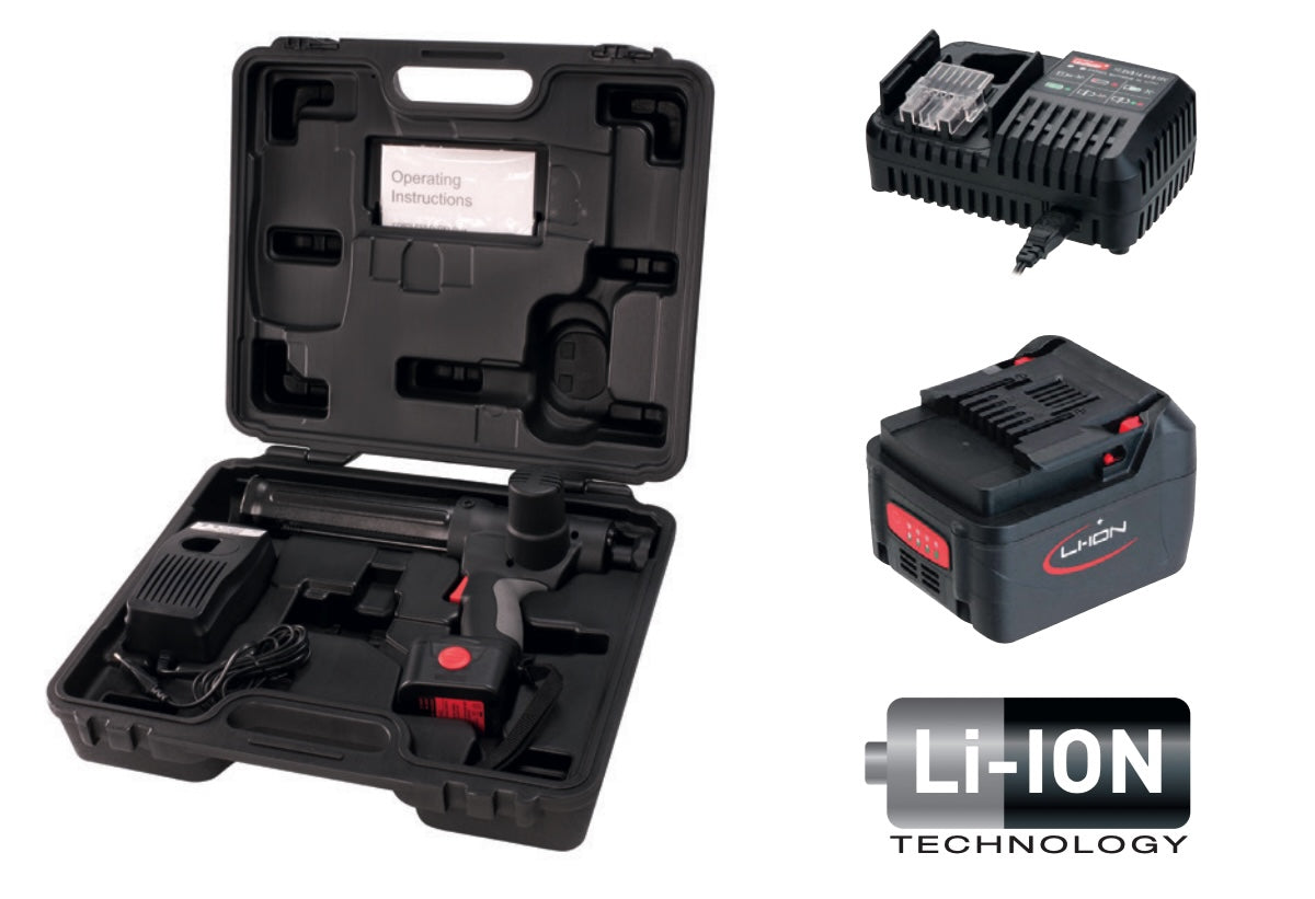 Vorpa Easypress 380/420 - Pistola a batteria per resina e ancoranti per tassello chimico 380/420ml
