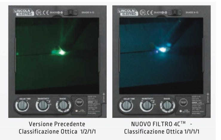 Lincoln VIKING Motorhead 3350 - Casco maschera per saldatura (DIN 5 a DIN 13)