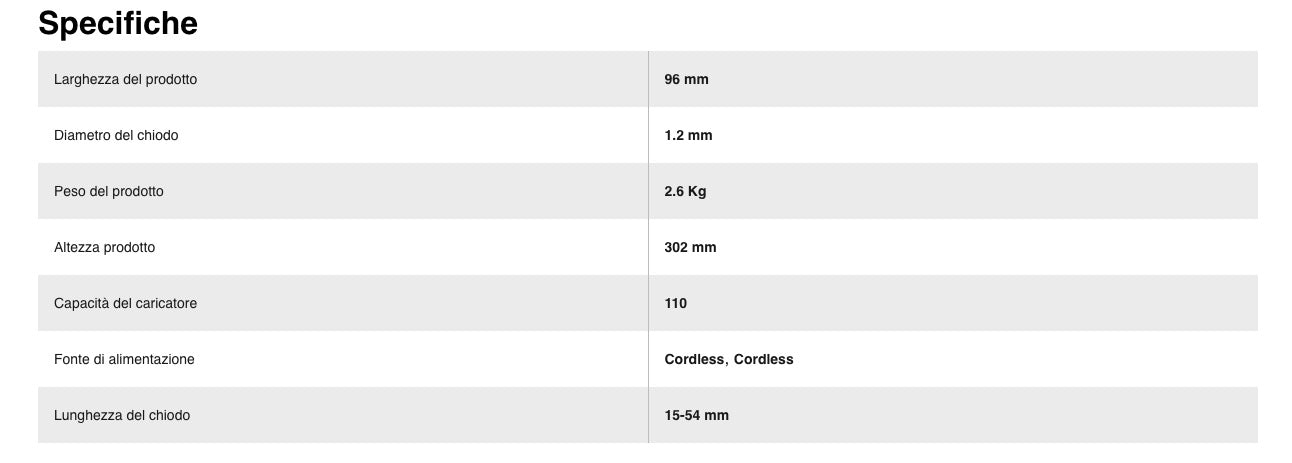 Dewalt DCN680D2-QW - Groppinatrice chiodatrice a batteria 18G XR Litio 18V - 2 x 2.0Ah 