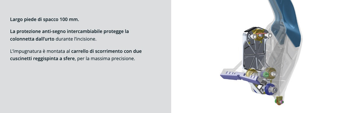 Sigma 4BU - Tagliapiastrelle incisione a trazione, taglio fino a 70 cm