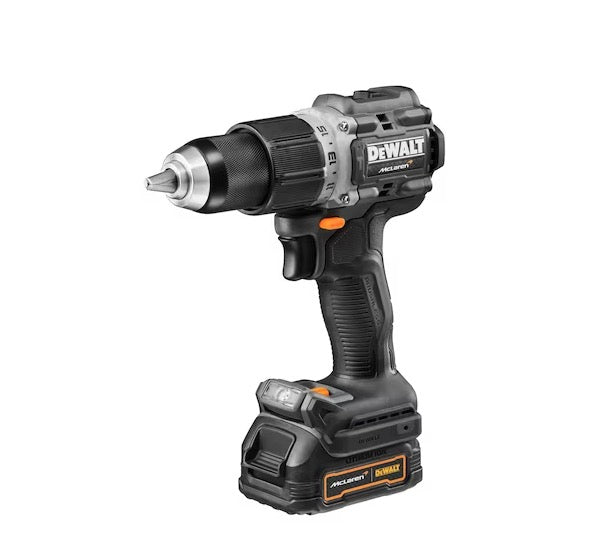 Dewalt DCD85ME2GT-QW - Trapano avvitatore a percussione 18V XR Brushless - DEWALT x McLAREN TEAM F1 
