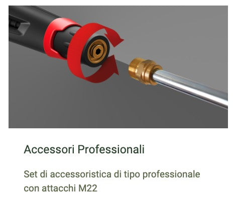  Lavor PASCAL 23 PRO - Idropulitrice ad acqua fredda con motore ad Induzione 