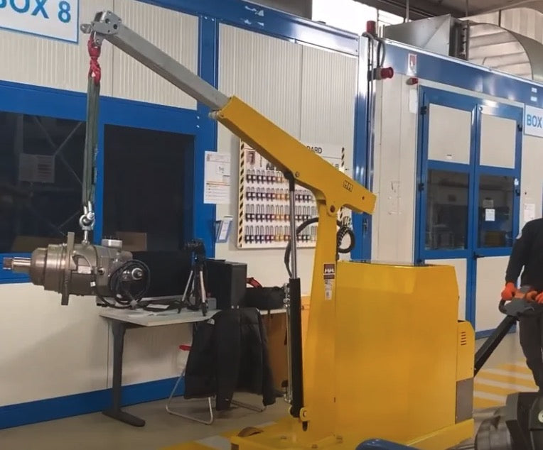 Flex Lifting FLEX F1000SB - Gru girevole a trazione con singolo sfilo elettrico - 1000 Kg