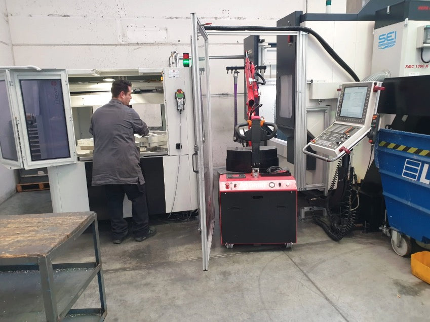 Flex Lifting ORBIT 200EL - Gru girevole elettrica a trazione con velocità regolabile - portata 200 Kg