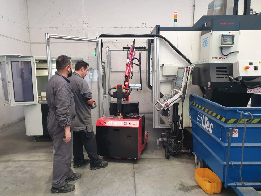 Flex Lifting ORBIT 200EL - Gru girevole elettrica a trazione con velocità regolabile - portata 200 Kg