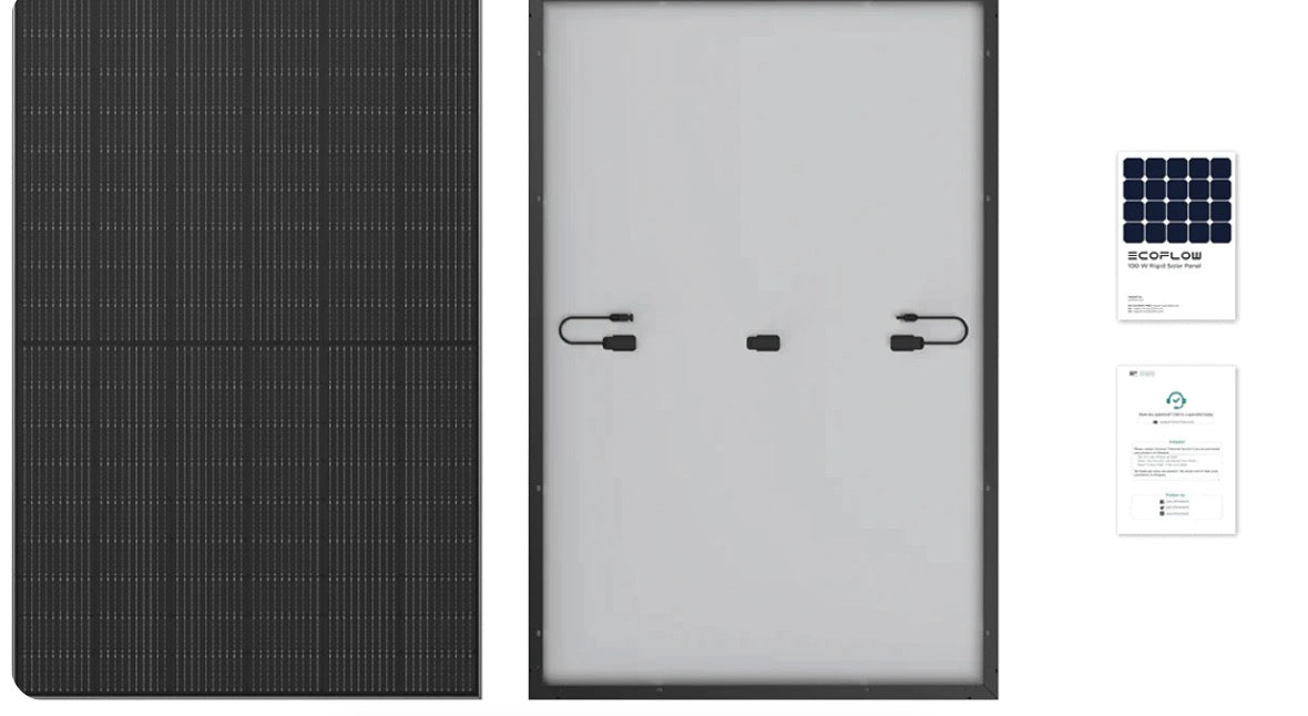 EcoFlow ECO60145 - 2 x Pannello Solare Rigido da 400 W