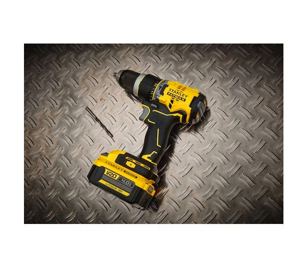 Stanley SFMCD721M2K-QW - Trapano avvitatore 18V brushless a percussione - 2 x 4Ah