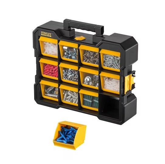 Stanley FMST81077-1 - Cassetta porta minuteria con vaschette basculanti