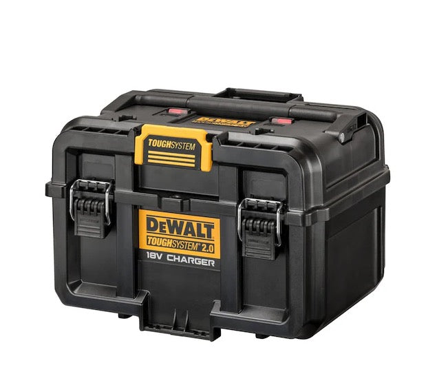 Dewalt DWST83471-QW - Valigia caricabatterie a 2 ingressi Tough System