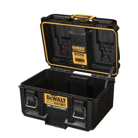 Dewalt DWST83471-QW - Valigia caricabatterie a 2 ingressi Tough System
