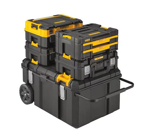 Dewalt DWST17871-1 - Baule trolley porta attrezzi T-stak con ruote e doppia apertura