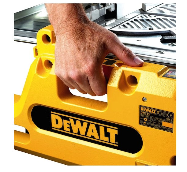 Dewalt DW743N-QS - Sega troncatrice legno combinata con disco da 250mm