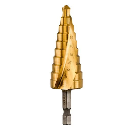 Dewalt DT5030-QZ - Punta a gradini per forare e allargare - da 14 a 25 mm