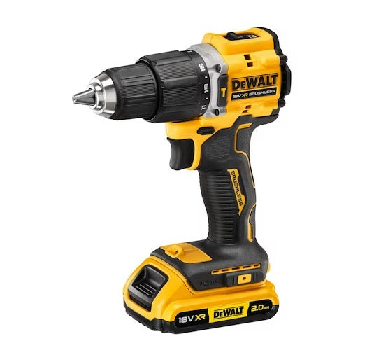Dewalt DCD100YD2T-QW - Trapano avvitatore a batteria 18V anniversario 100 anni - 2 x 2Ah