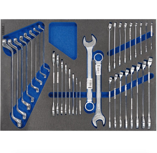 Fervi C900/CC04 - Carrello porta attrezzi completo per officina - 219 utensili