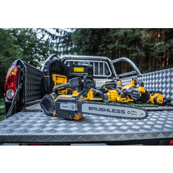 Dewalt DCMCST635X1-QW - Elettrosega a batteria Flexvolt 54V con impugnatura superiore - barra 35cm  