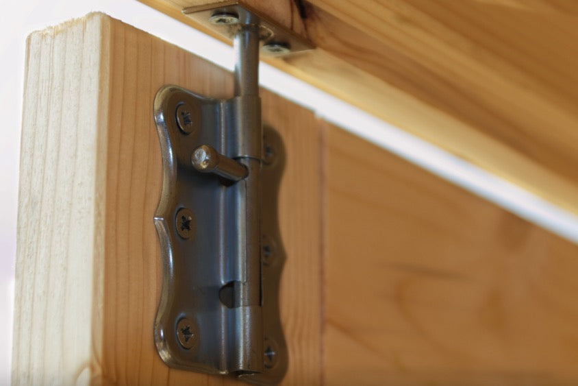 Losa legnami Astrid - Casetta da giardino in legno di abete non trattato - 300 x 300 cm 