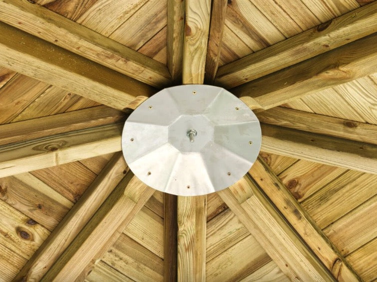 Losa Legnami Etna - Gazebo in legno impregnato - 315X315 cm 