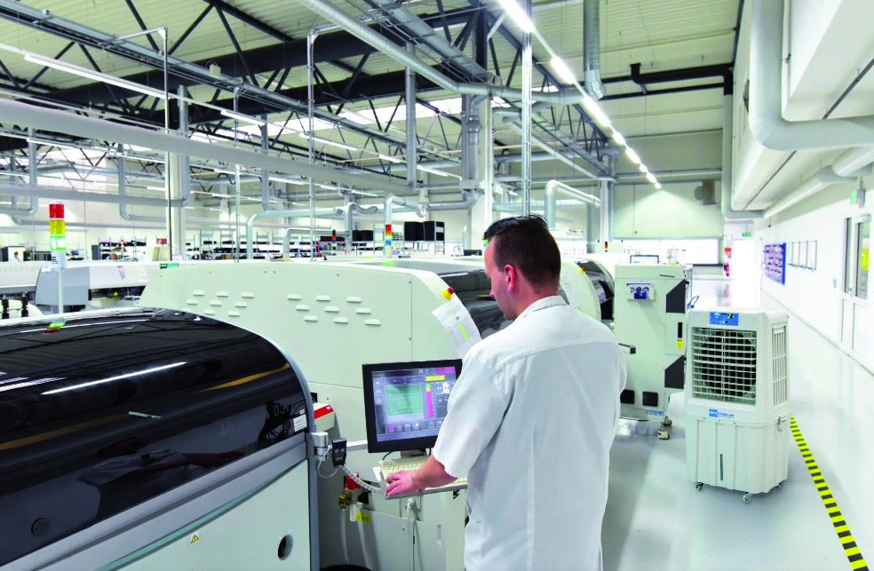 Eco Fresch Air FRE30000 - Raffrescatore evaporativo industriale per grandi spazi - fino a 800MQ