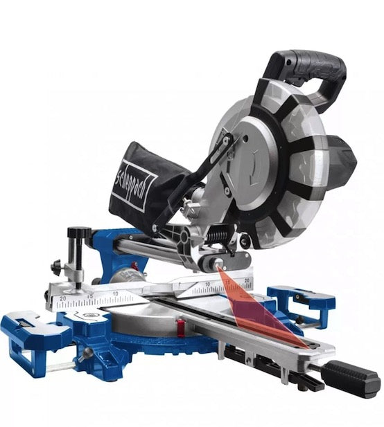 Scheppach HM216SPX - Troncatrice radiale per legno 2000w ø 210 