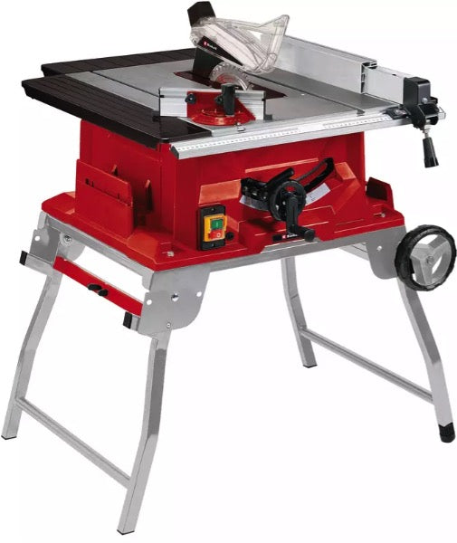 Einhell TE-TS 250 UF - Sega circolare con banchetto e carrello trolley - disco da 250 mm