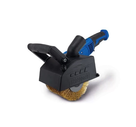 Scheppach MRS1300 - Satinatrice spazzolatrice levigatrice a rullo 1300W