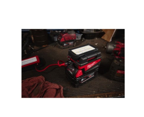 Milwaukee M18 ALIS-0 - Faretto led 18V con power bank - solo corpo 