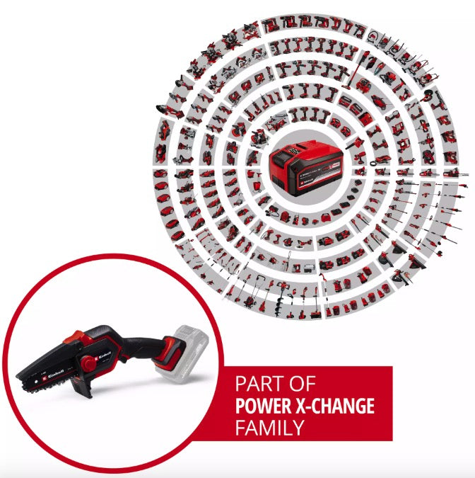 Einhell GE-PS 18/15 Li BL-Solo - Potatore a catena a batteria - solo corpo 