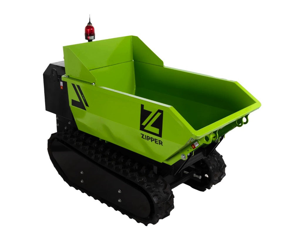 Zipper ZI-ED400 - Motocarriola a cingoli elettrica a batteria radiocomandata - portata 400kg 
