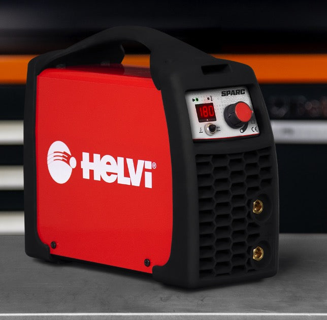 Helvi SPARC120 - Saldatrice inverter ad elettrodo e TIG - 120A - VISTA LATERALE