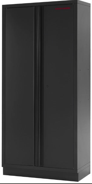 Kraftwerk 3964H-BLK - Arredamento da officina a 5 elementi con piano in legno - nero 