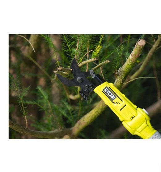 Ryobi RY18PLA-0 - Svettatoio a batteria 18V - solo corpo - asta telescopica da 1,9 m fino a 2,7 m