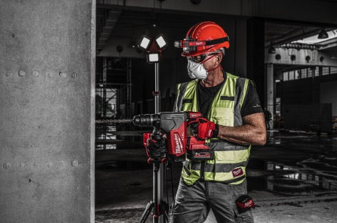 Milwaukee M18 ONEFHPX-802X - Martello perforatore SDS M18 FUEL da 32 mm ONE-KEY  - 2 x 8Ah FORGE