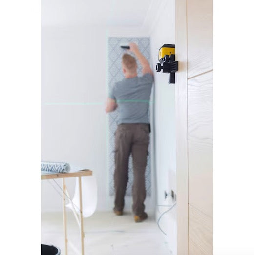 STANLEY Cubix - Livella laser autolivellante a raggio verde -