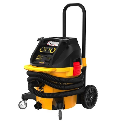 Dewalt DWV905H-QS - Aspiratore solidi/liquidi 1400W con omologazione per polveri classe H