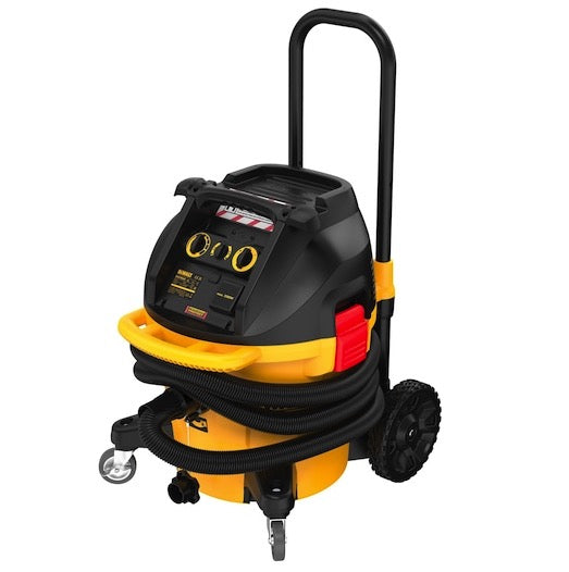 Dewalt DWV905H-QS - Aspiratore solidi/liquidi 1400W con omologazione per polveri classe H