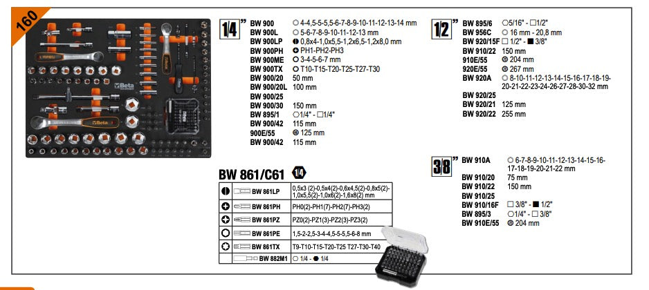 Beta C45PRO 2.0 X/268UT - Arredamento per officina con piano rivestito in acciaio completo di 268 utensili 