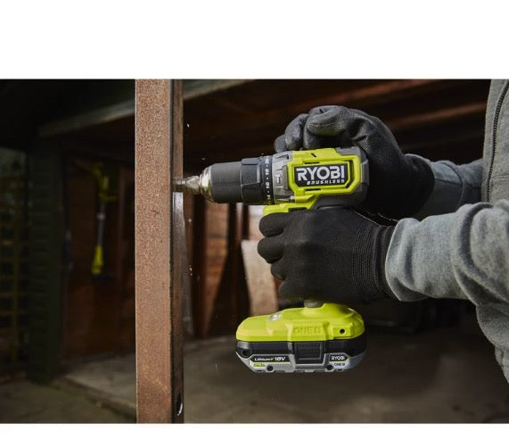 Ryobi RPD18BL1-2C20S - Trapano a batteria 18V con percussione Brushless ONE+ - 2 x 2,0Ah