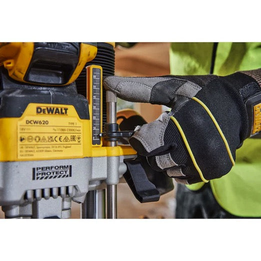 Dewalt DCW620H2-QW - Elettrofresatrice ad affondamento XR 18V Motore BRUSHLESS - 2 x 18V Powerstack 5Ah