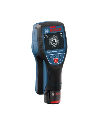 Bosch Wallscanner D-tect 120 Professional - Rilevatore di tubi, metalli, tubi con acqua e cavi elettrici