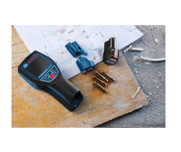 Bosch Wallscanner D-tect 120 Professional - Rilevatore di tubi, metalli, tubi con acqua e cavi elettrici