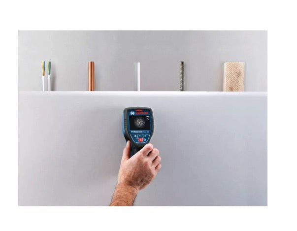 Bosch Wallscanner D-tect 120 Professional - Rilevatore di tubi, metalli, tubi con acqua e cavi elettrici