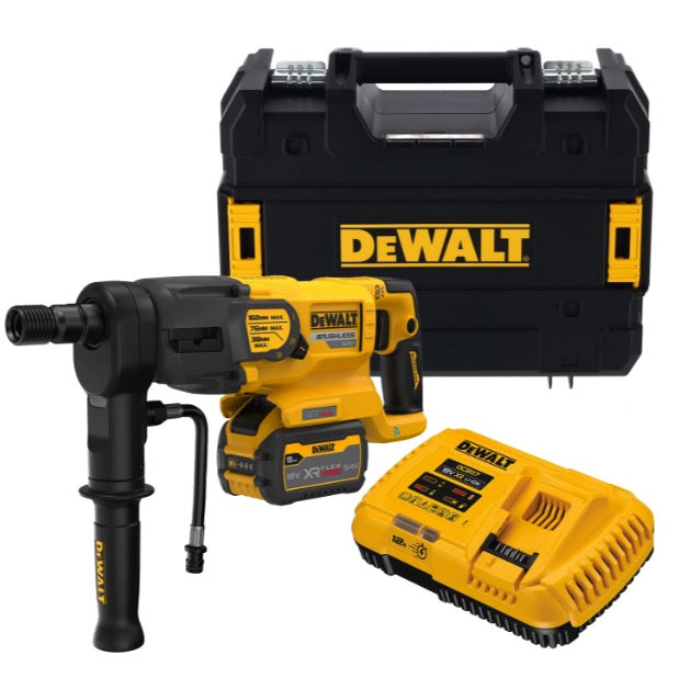 Dewalt DCD150X2-QW - Carotatrice a batteria 54V XF FLEXVOLT Brushless - 2 x 9Ah 